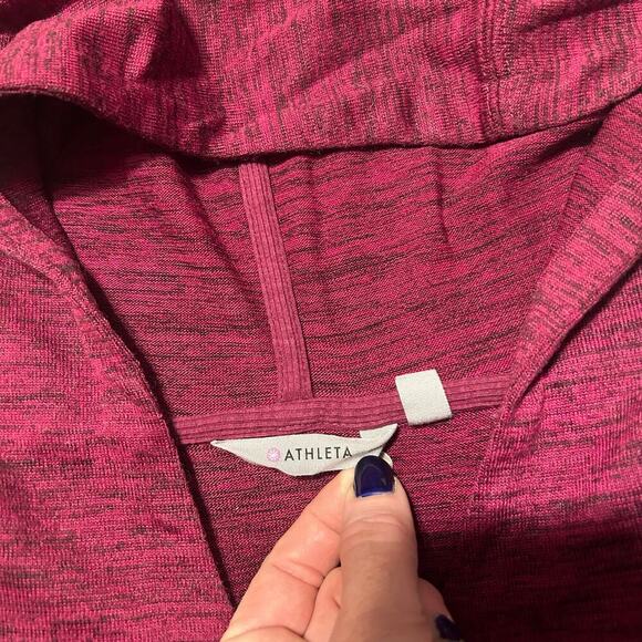 Athleta Women's Hooded Batwing Pullover size Small - Picture 8 of 9